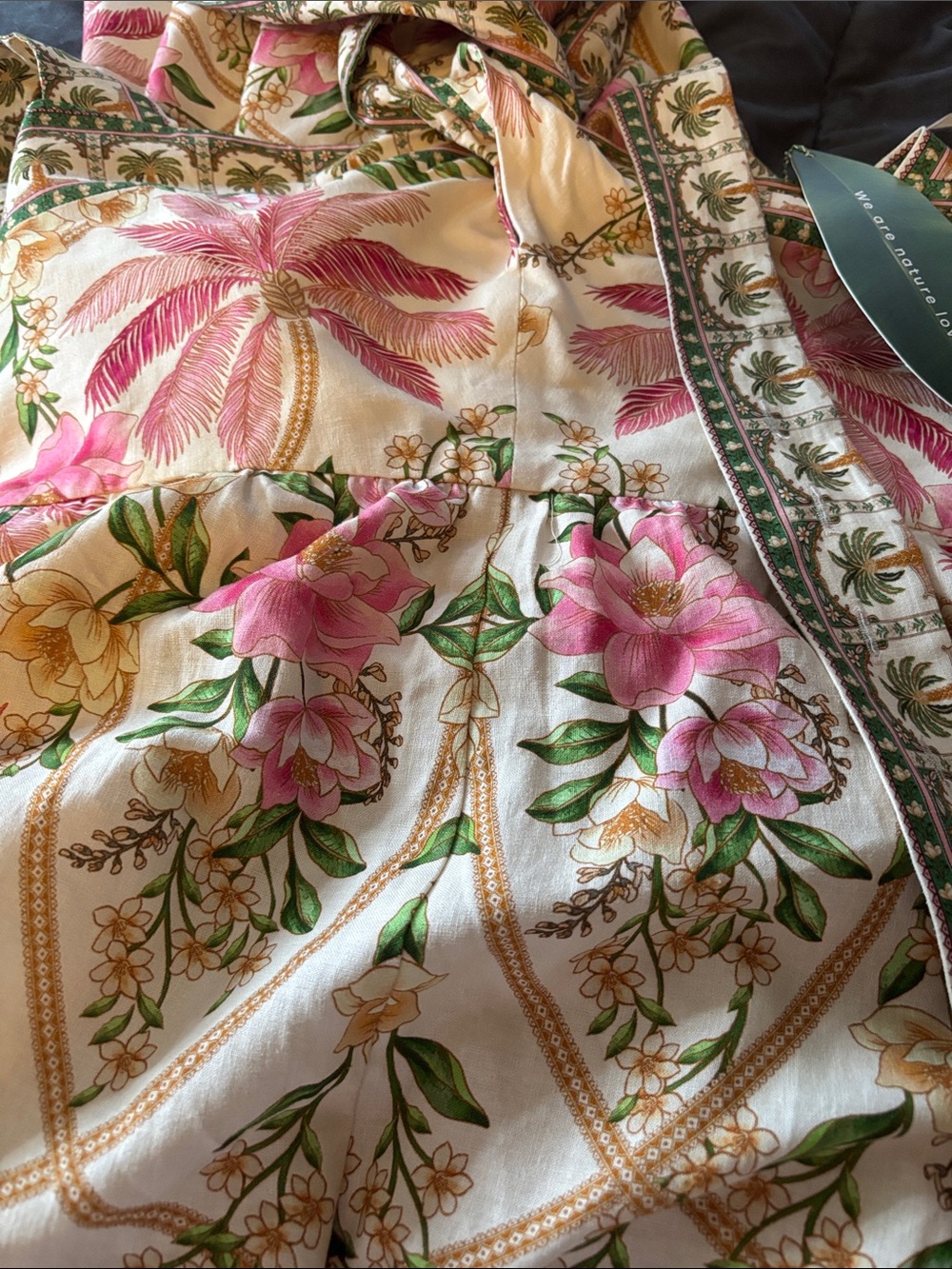 NWT Farm Rio Palm Dream Jumpsuit - Picture 3 of 6